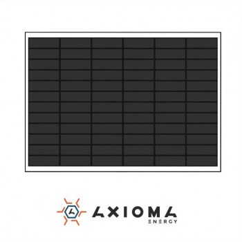 Сонячна панель 100Вт, монокристалічна AX-100M, AXIOMA energy