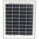Сонячна батарея (панель) 10Вт 12В полікристалічна, Perlight Solar