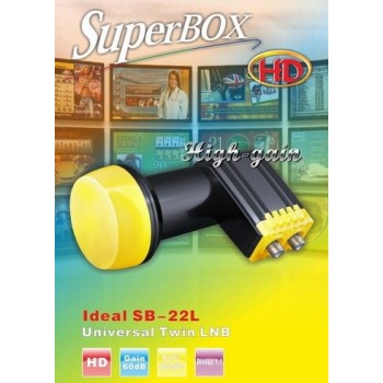 SuperBOX Universal Twin LNB IDEAL SB-22L