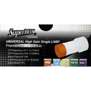 SuperBOX Universal Single LNBF HD-SB 10 Plus