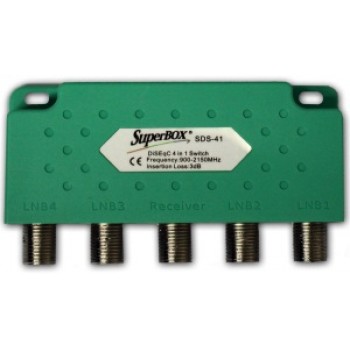 SuperBOX Water Proof DiSEqC Switch SDS-41