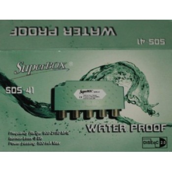 SuperBOX Water Proof DiSEqC Switch SDS-41